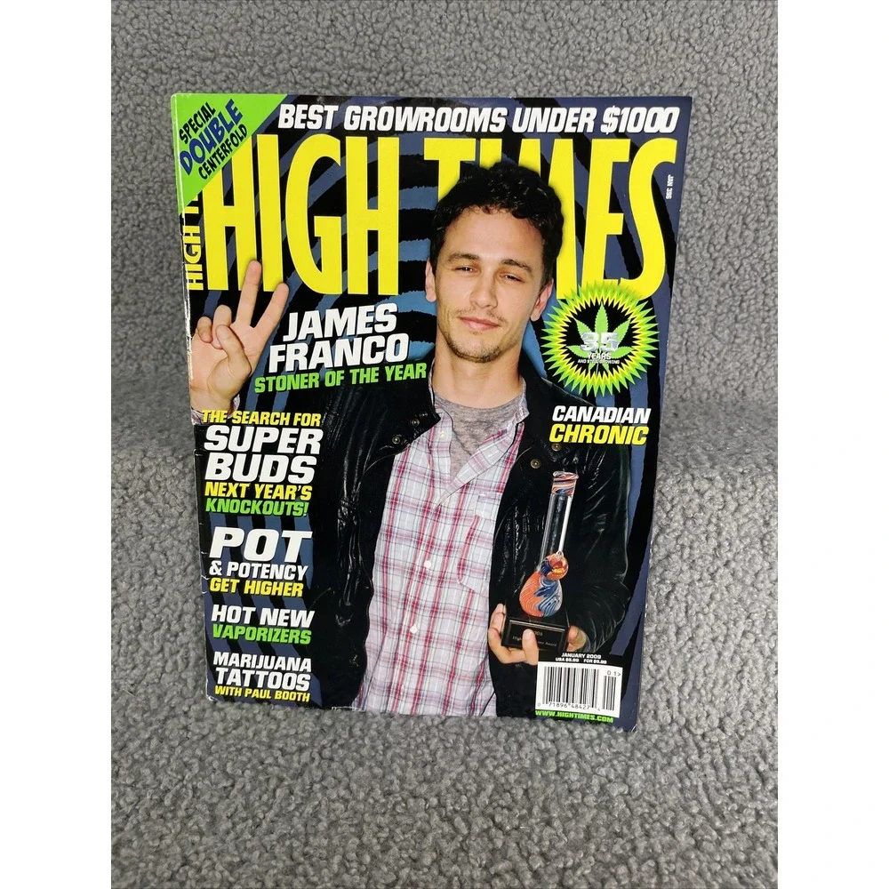 High Times‎ January 2009 Issue# 396 James Franco Stoner